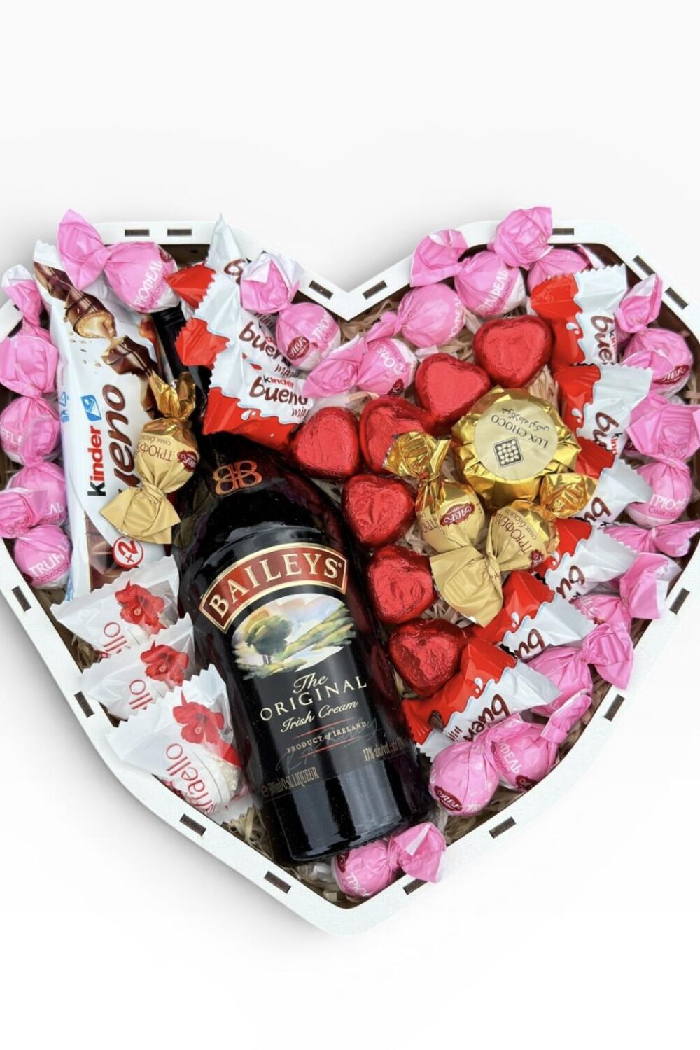 Подарочный набор бокс для нее "Baileys Sweet Heart" №136