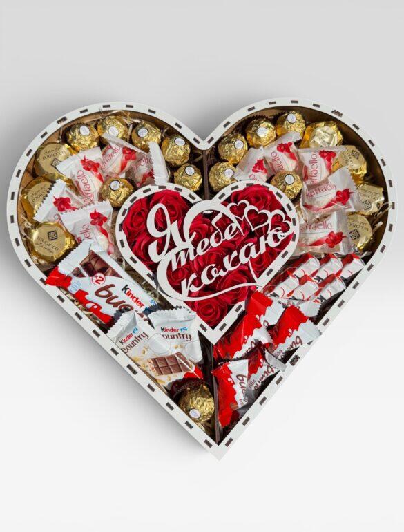 Подарунковий набір бокс для неї “Girls Sweet Box” №125