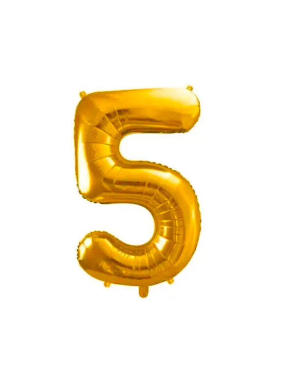 Шарик фольгированный цифра  ''5''