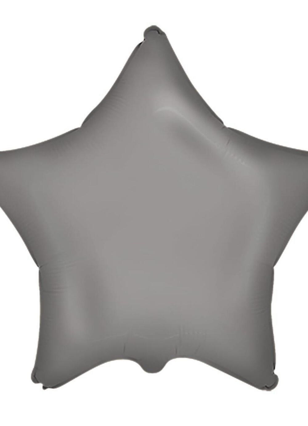 Фольга Flexmetal Звезда 18" "Платиновая Matte Moonlight Silver"