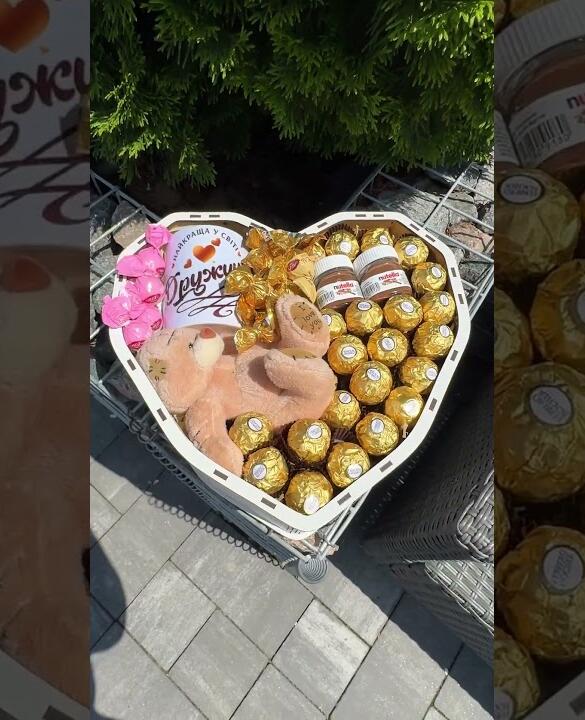 Подарунковий набір бокс для неї "Sweet Heart for Wife" №254
