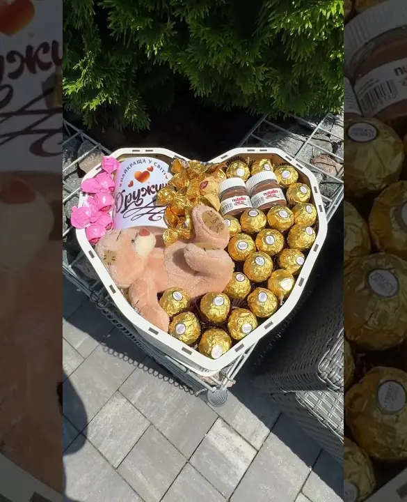 Подарунковий набір бокс для неї "Sweet Heart for Wife" №254