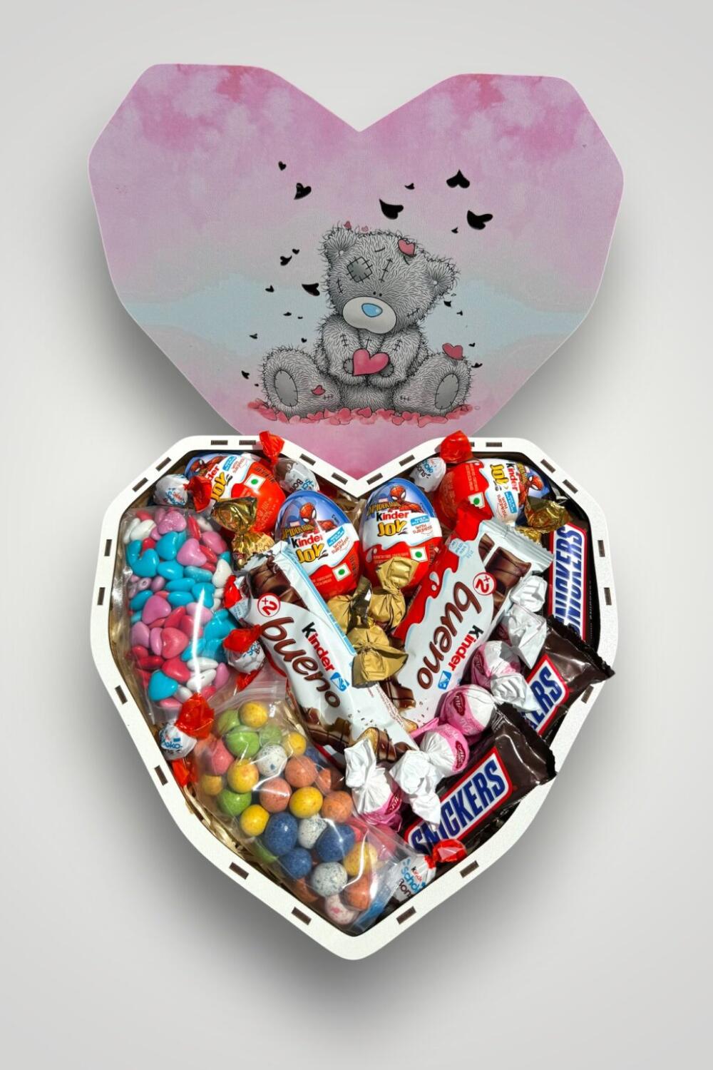 Подарунковий набір бокс для неї "Chocolate Love Mix" №306