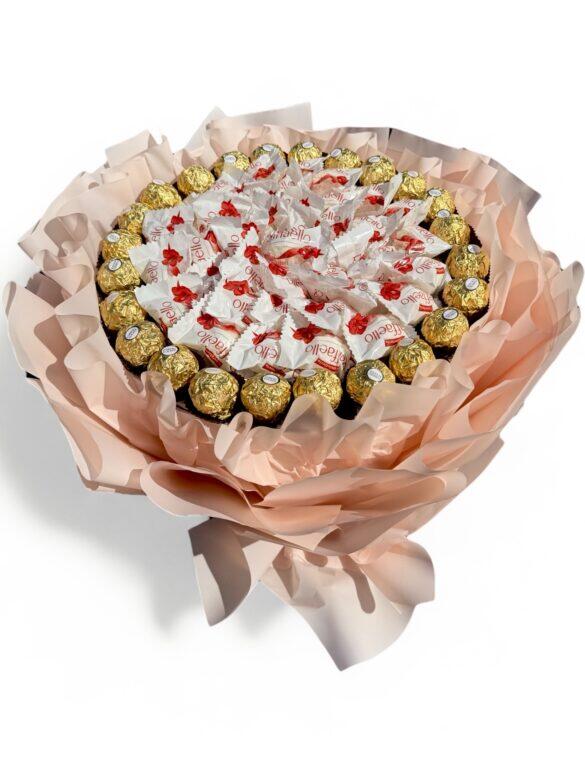Букет из конфет "Candy Bloom" 63 шт