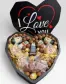 Подарочный набор бокс с алкоголем и орешками "I love you" №121