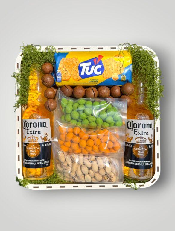 Подарочный набор бокс для него "Beer & Nut Selection" №346
