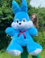 Плюшевий зайчик 140 см 1.4 м Блакитний