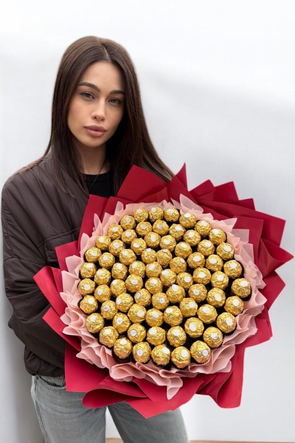Букет из конфет "Ferrero Rocher" 73 шт