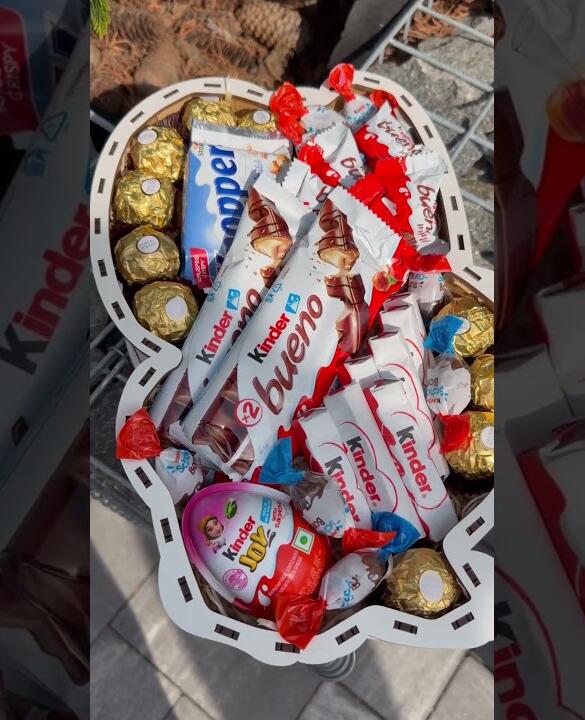 Подарунковий набір бокс «Bunny Choco Mix» №146