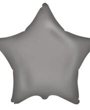 Фольга Flexmetal Звезда 18" "Платиновая Matte Moonlight Silver"