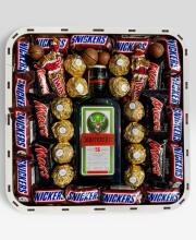 Подарочный бокс для него «Mars & Snickers Party» №150
