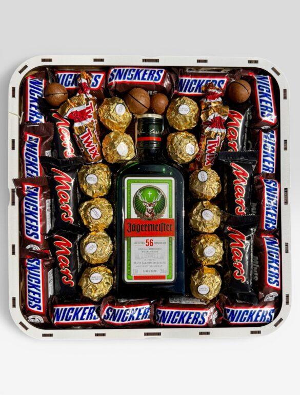 Подарочный бокс для него «Mars & Snickers Party» №150