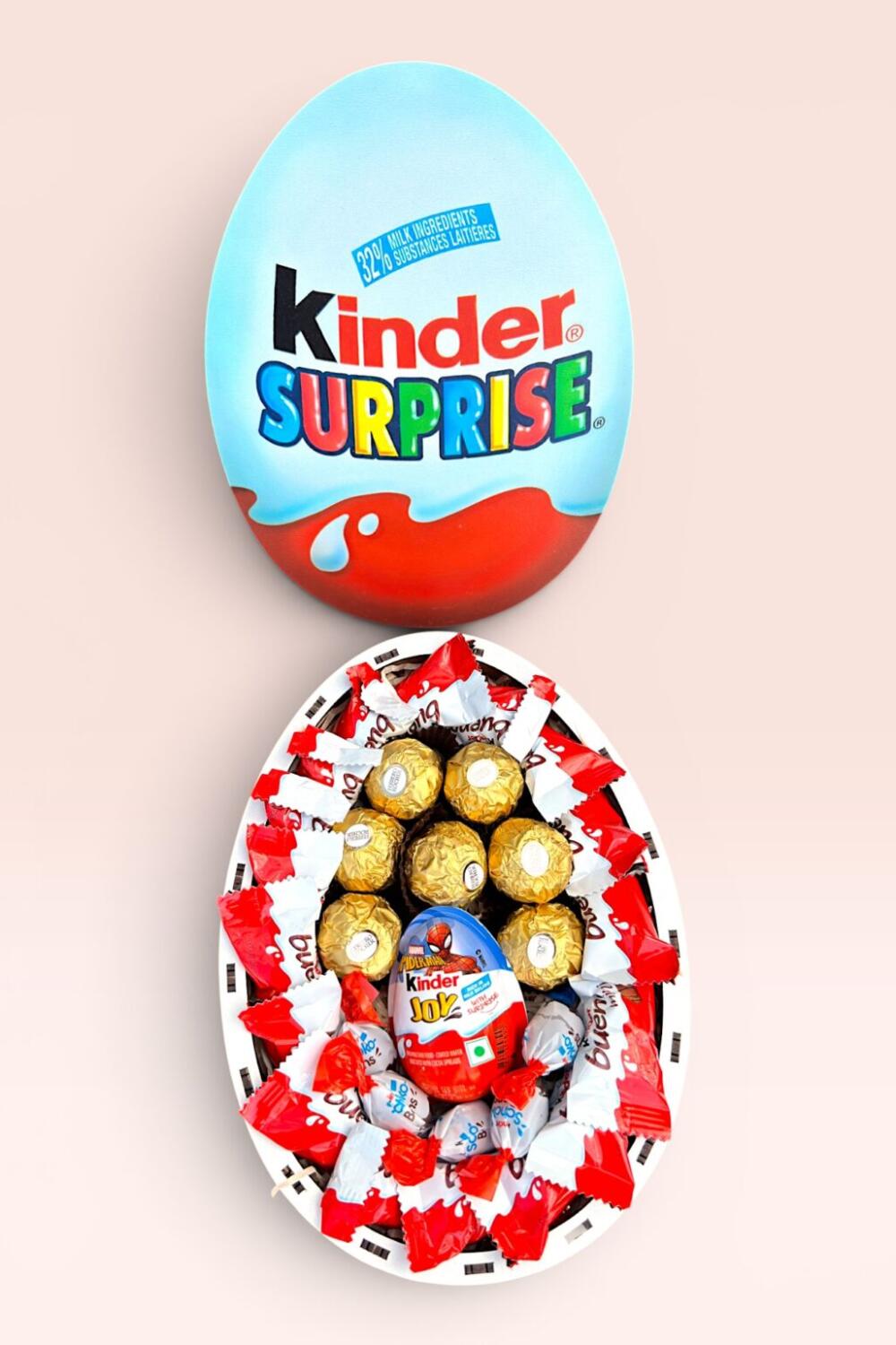 Подарочный набор бокс для нее "Kinder Magic Eggs" №221