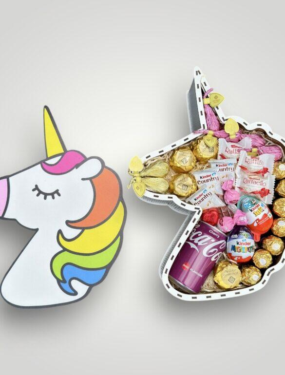 Подарочный набор бокс для нее "Unicorn Candy Magic" №194