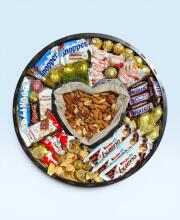 Подарочный набор бокс для нее "Nut & Chocolate Paradise" №371