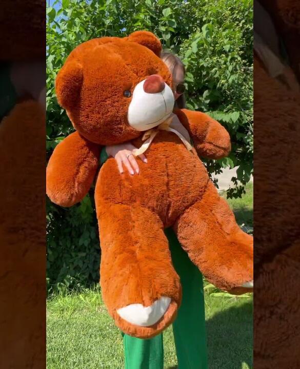 Мишка Ветли 140 см Коричневый