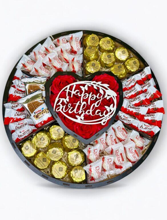 Солодкий набір бокс "Chocolate Happy Birthday" №84