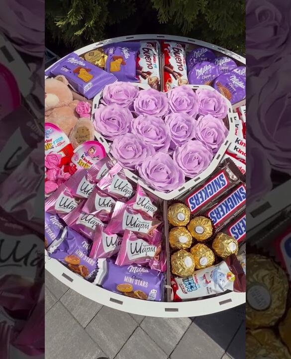 Подарунковий набір бокс для неї «Lavender Dream» №135