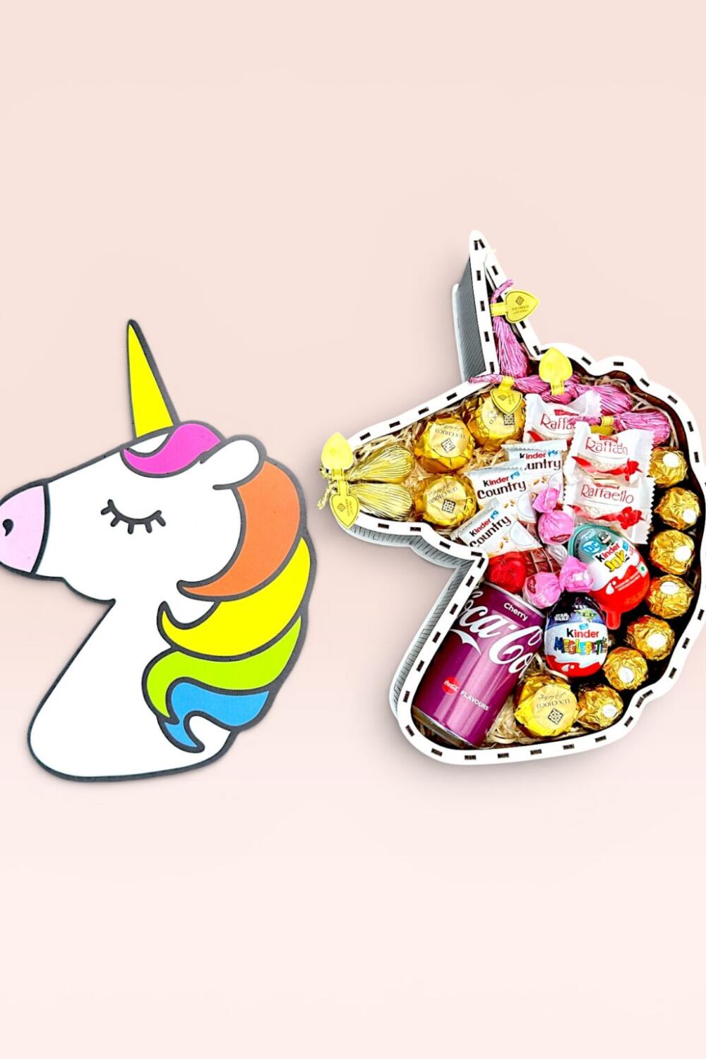 Подарочный набор бокс для нее "Unicorn Candy Magic" №194