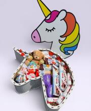 Подарунковий набір бокс «Kinder Unicorn» №133