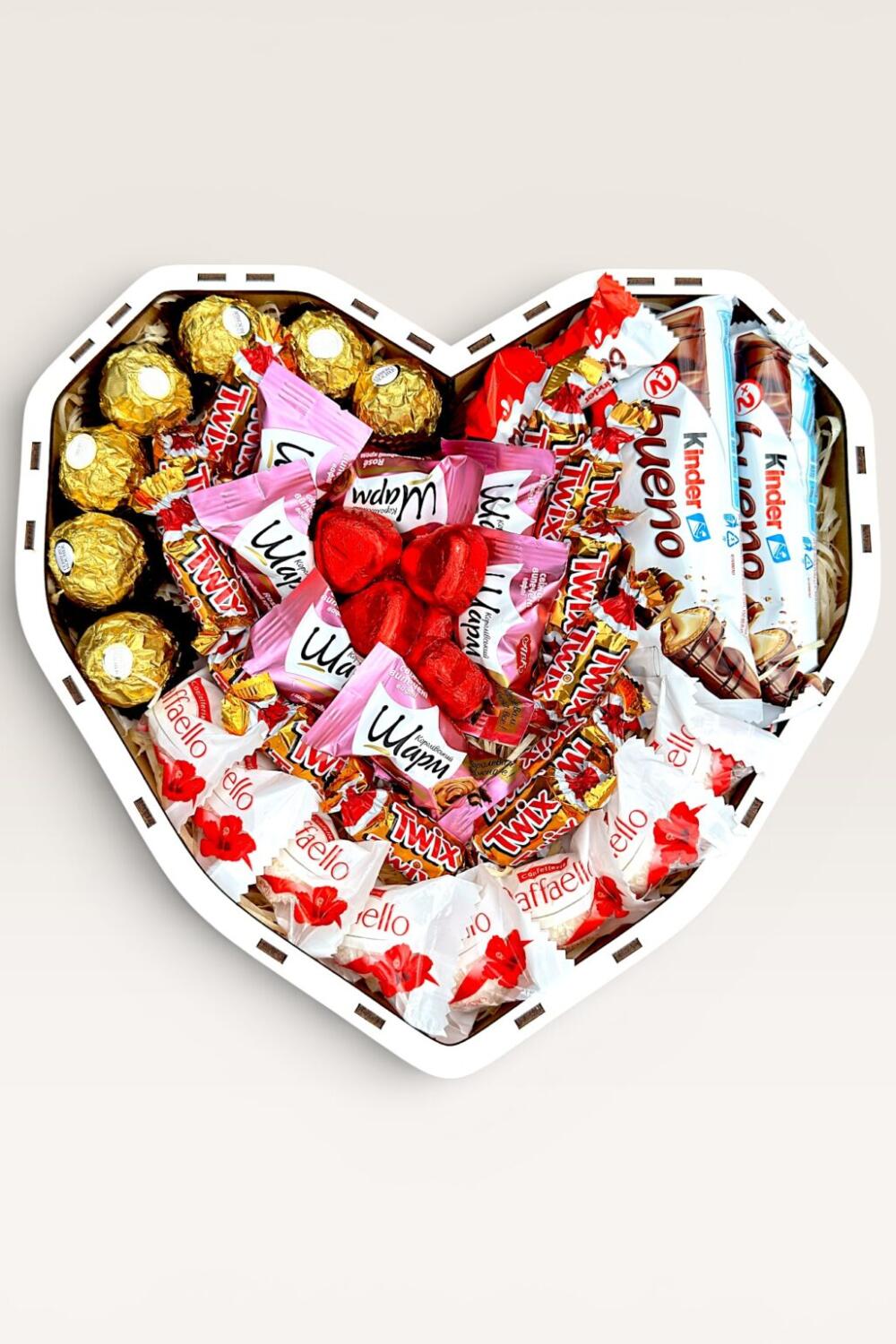 Подарунковий набір бокс для неї "Love & Chocolate Harmony" №235