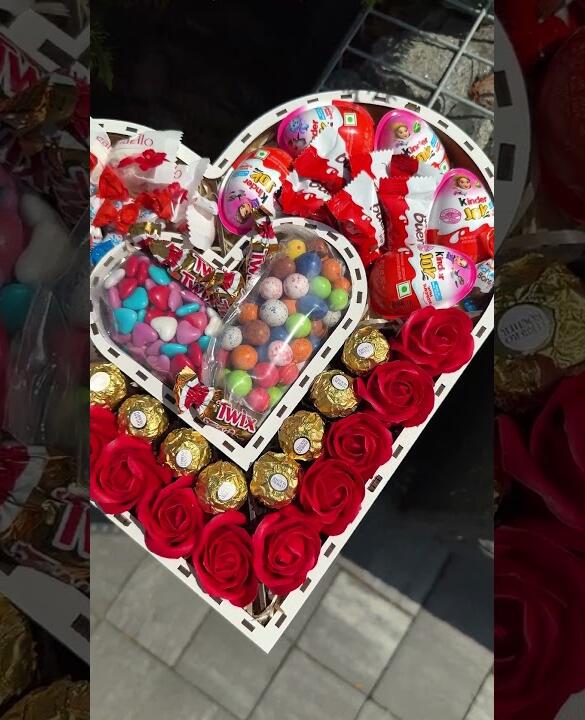 Подарунковий набір бокс для неї «Love & Chocolate Dream» №156