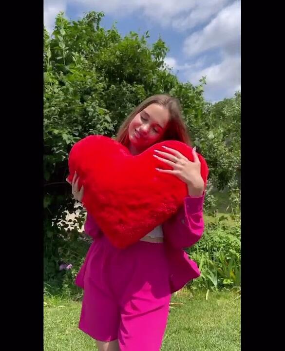 Сердечко 50 см Червоне
