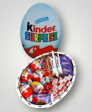 Подарунковий набір бокс для неї "Kinder Egg Paradise" №305