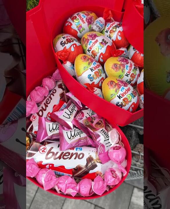 Подарунковий набір бокс для неї «Sweet Surprise Hearts» №163