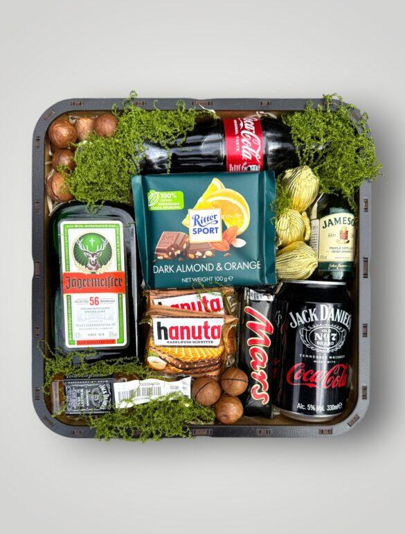 Подарочный набор бокс для него "Jäger Gourmet Selection" №356