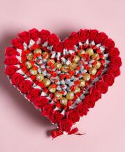 Солодкий подарунковий набір "Heart of Sweets" №115