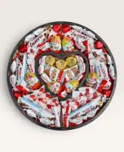 Подарунковий набір бокс для неї «Romantic Kinder Treasure» №165