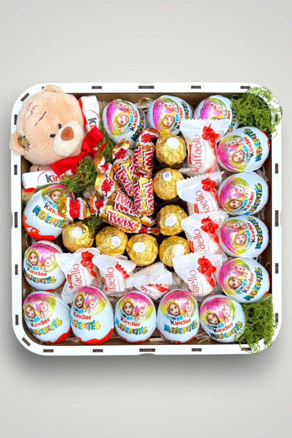 Подарочный набор бокс для нее "Teddy Happiness Box" №295