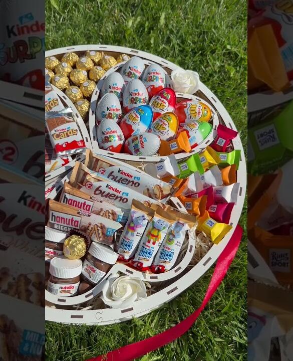 Подарунковий набір бокс Premium "Kinder & Ferrero" №63
