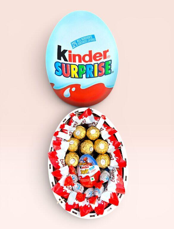 Подарочный набор бокс для нее "Kinder Magic Eggs" №221