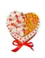 Солодкий подарунковий набір бокс з жуйками Love is та цукерками №25