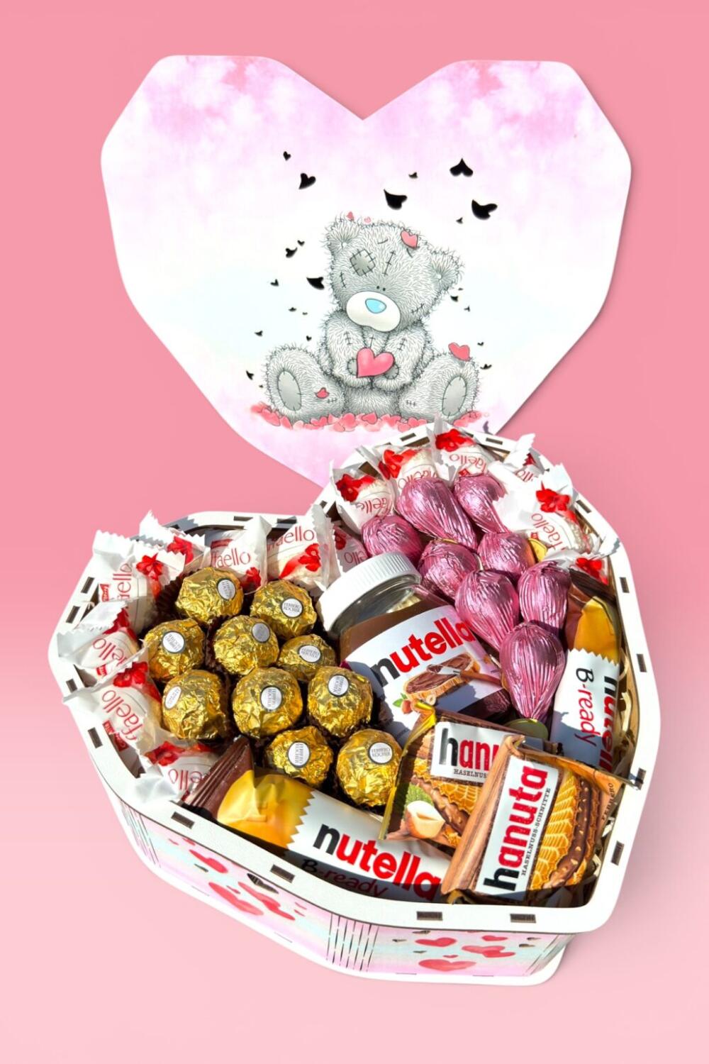 Подарунковий набір бокс для неї "Nutella & Ferrero Magic" №227