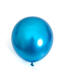 Шарик латексный 13" Хром синий ShinyBlue
