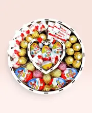 Подарунковий набір бокс для неї "Kinder & Ferrero Surprise" №247