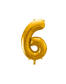 Шарик фольгированный цифра  ''6''