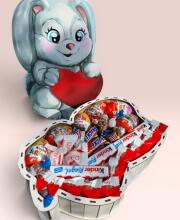 Подарунковий набір бокс «Chocolate Bunny Story» №145