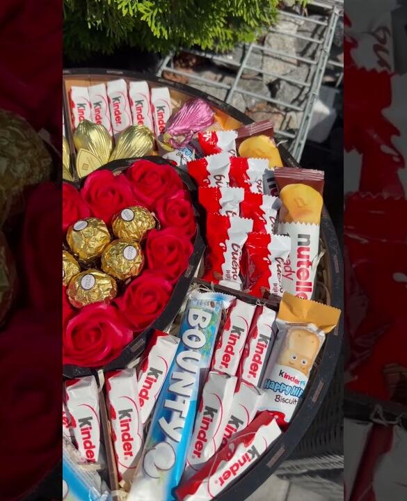 Подарунковий набір бокс для неї "Royal Sweet Emotions" №166