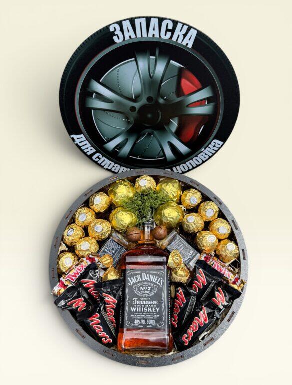 Подарочный набор бокс для него "Jack Daniel's Golden Feast" №363