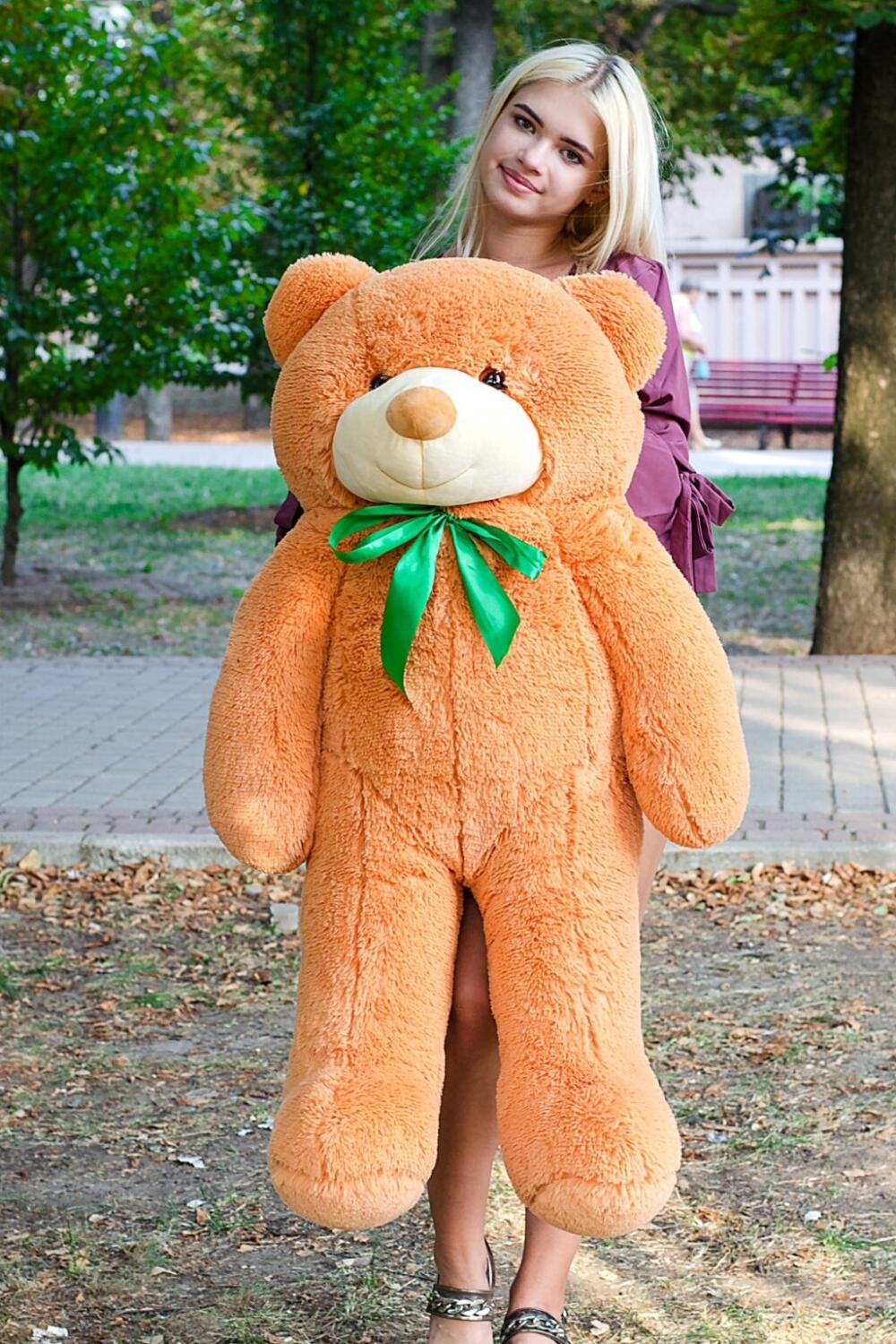 Ведмедик Монті 120 см Рудий