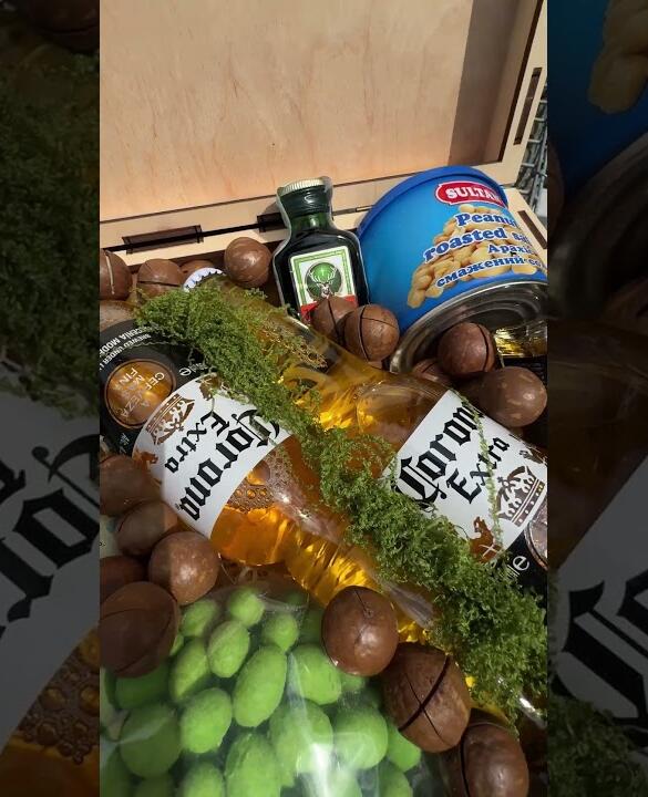 Подарочный набор бокс для него "Corona Snack Box" №384
