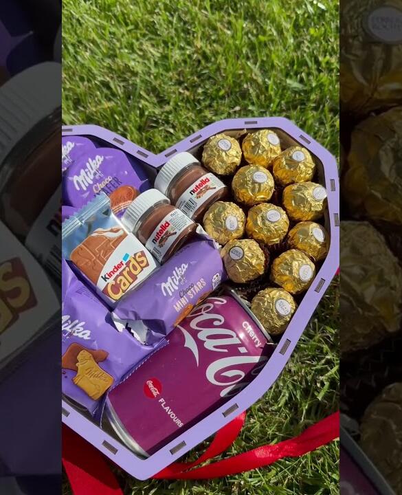 Солодкий бокс подарунок "Milka Moments" №51