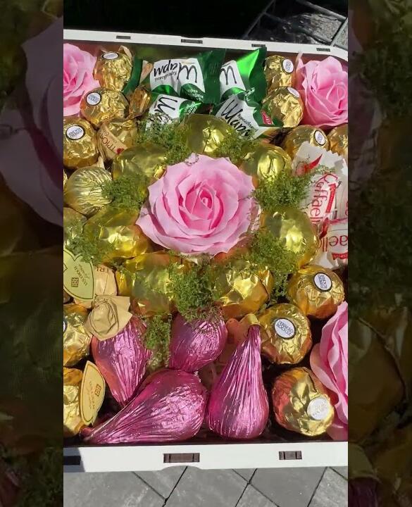 Подарочный набор бокс для нее "Ferrero Rose Dream" №369
