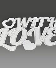 Топпер "With love"