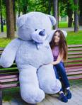 Ведмедик Ветлі 200 см Сірий
