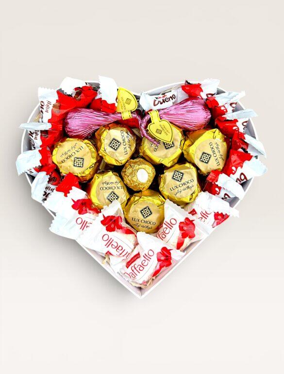Подарочный набор бокс для нее "Love in Chocolate" №240